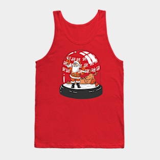 santa in the ball Tank Top